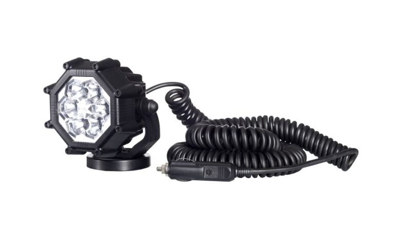 Trailer Parc - Lumini de Lucru - Lampa lucru rotunda cu priza auto LRD 980