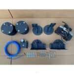 Trailer Parc - Perne de aer - Suspensie pneumatică  Volkswagen Crafter 2006 - 2023 punte dubla 6 tone cu compresor