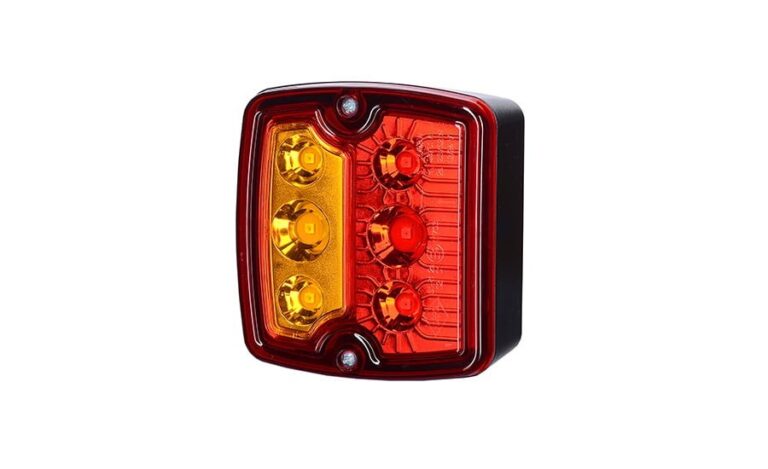 Trailer Parc - Lămpi, stopuri - Stop spate patrat mic cu LED LZD 2100