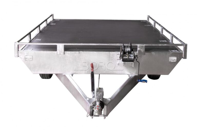 Trailer Parc - Intre 2000 kg - 2700 kg - Trailer Boro Atlas 2 AXE , 2700 KG 5.0 M X 2.0 M