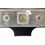Trailer Parc - Gabarite Albe - Gabarit fata alb drept cu suport L1041-B
