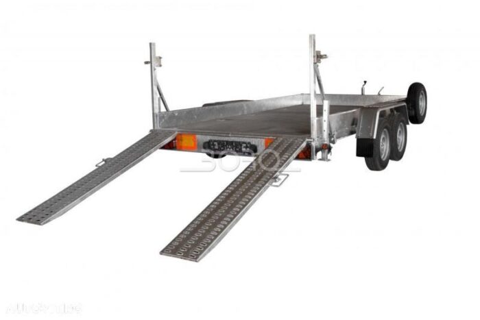 Trailer Parc - Remorca transport utilaje - TRAILER UTILAJE KOPARCA 4 X 1,5M 2.7T
