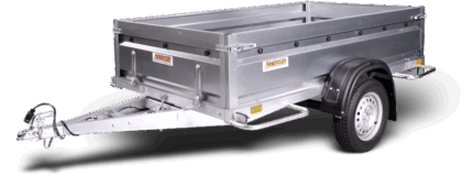 Trailer Parc - Remorcă cu bară de torsiune - GN182 Remorca pro Neptun N7-263, 750 kg , 1 AXA , 2.63 M X 1.29 M