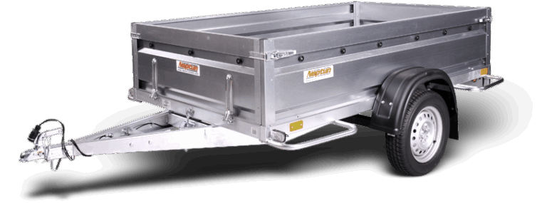 Trailer Parc - Remorcă cu bară de torsiune - GN182 Remorca pro Neptun N7-263, 750 kg , 1 AXA , 2.63 M X 1.29 M