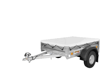 Trailer Parc - Remorcă cu bară de torsiune - GN182 Remorca pro Neptun N7-263, 750 kg , 1 AXA , 2.63 M X 1.29 M