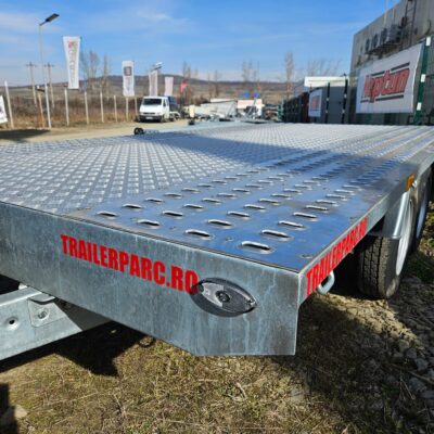 Trailer Parc - Intre 2000 kg - 2700 kg - Trailer auto Boro Niewiadow drept Mars +tabla striata 2 AXE, 2700 KG, 4x2M
