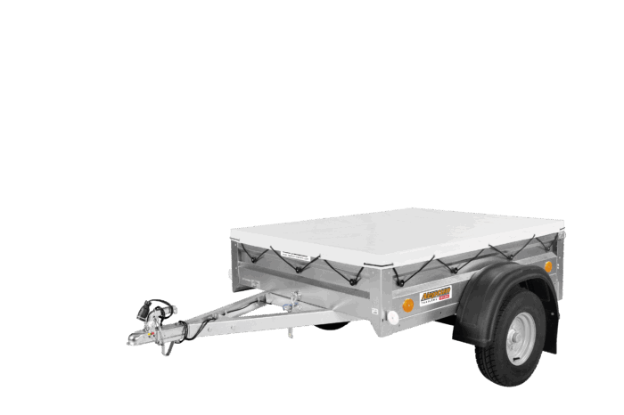 Trailer Parc - Remorcă cu bară de torsiune - GN136 Remorca pro Neptun N07-236 , 750 kg , 1 AXA , 2.36 M X 1.29 M