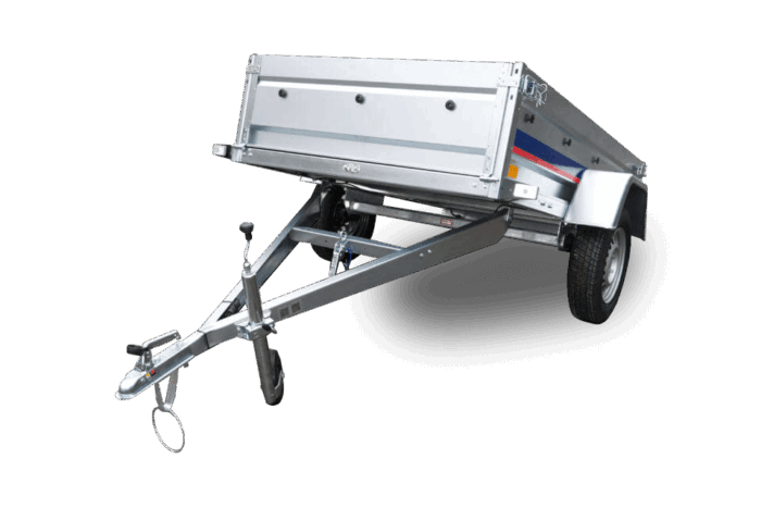 Trailer Parc - Remorcă cu bară de torsiune - BE7320U Remorca Niewiadow, 750 kg, 1 AXA, 2.05M X 1.22M