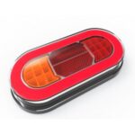 Trailer Parc - Lămpi, stopuri - Stop oval led 3 FUNCTII 12/24 L1891