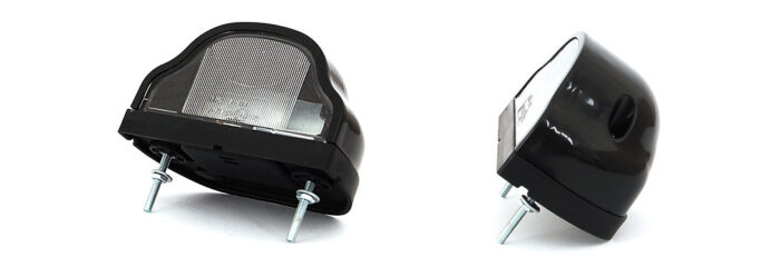 Trailer Parc - Lampă Număr - Lampa numar mare negru 406