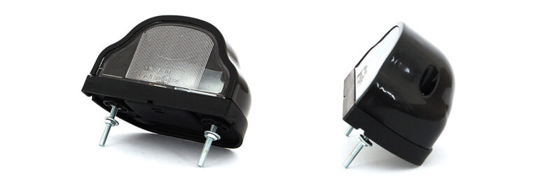 Trailer Parc - Lampă Număr - Lampa numar mare negru 406