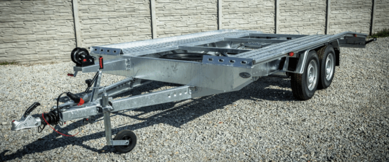 Trailer Parc - Intre 2000 kg - 2700 kg - Trailer platforma transport auto Niewiadow Jupiter SM 4.5x2.1M, 2700 KG DMC,185R14C