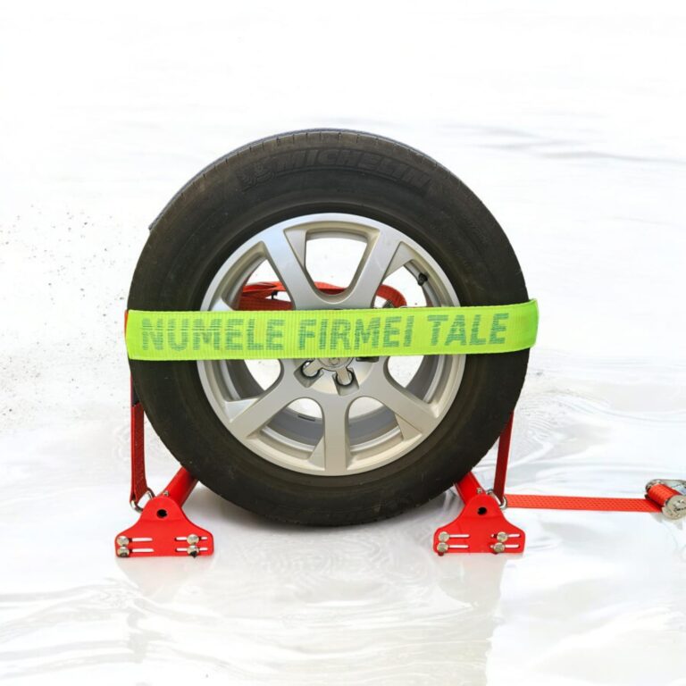 Trailer Parc - Chingi - Chinga auto cu vdi 3m 5T carlig fix + protectie antiderapanta