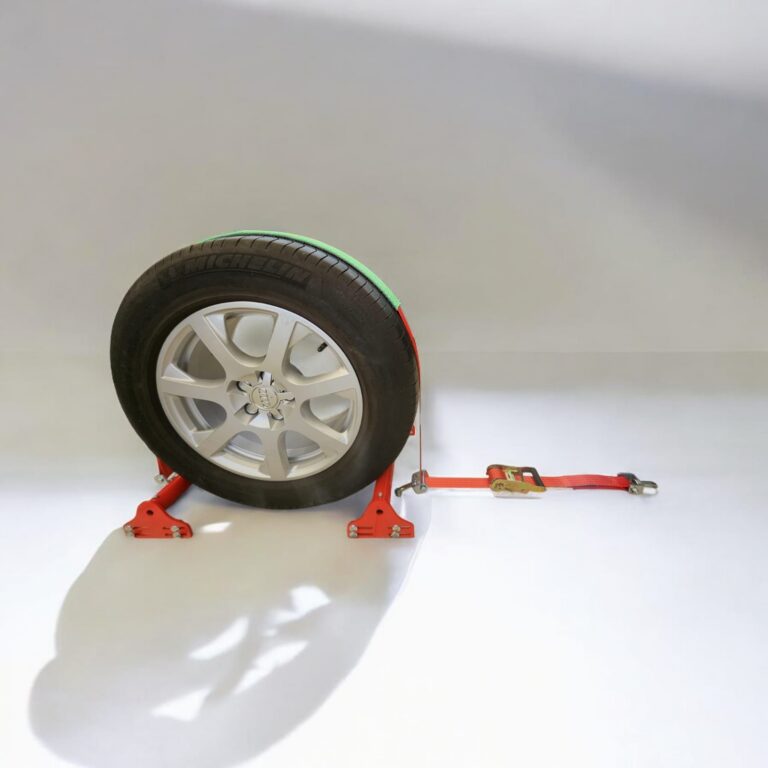 Trailer Parc - Chingi - Chinga auto cu VDI 3m 3T carlig rotativ+protectie antiderapanta