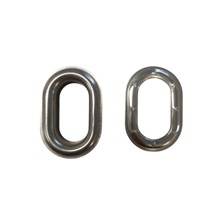 Trailer Parc - Închizători și Agățători - Inel de fixare prelată oval 42x22 mm oțel inoxidabil