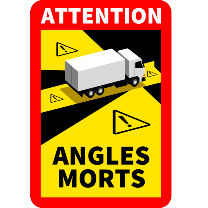 Trailer Parc - Accesorii - Sticker unghi mort 250x170 TAB0088