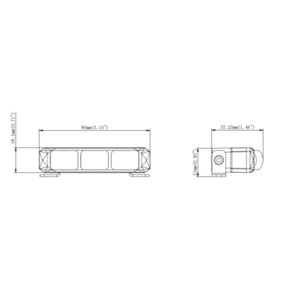 Trailer Parc - Lumini de Lucru - Lampă de lucru 3xLED MINI L0193
