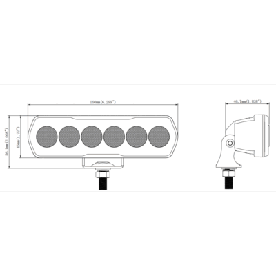Trailer Parc - Lumini de Lucru - Lampa de lucru 6xLED L0192