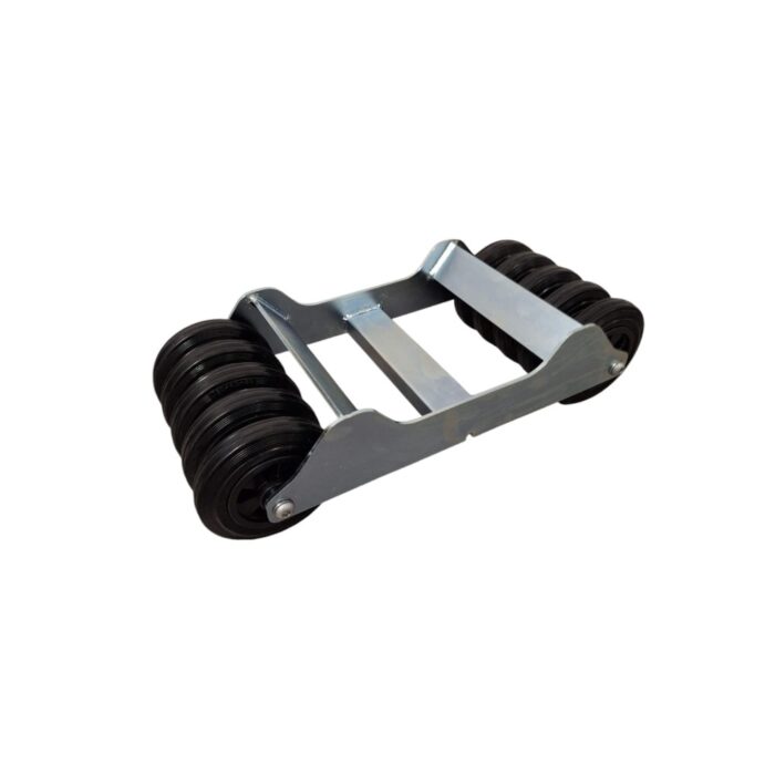 Trailer Parc - Accesorii - Carucior pentru roti defecte, galvanizat, cu 10 roți, rezistență maximă 1500 kg