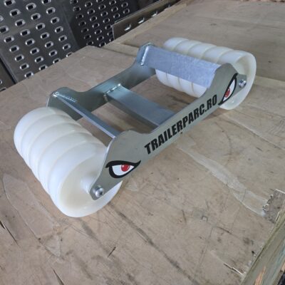 Carucior pentru roti defecte, zincat, capacitate 1500 kg - imagine 2