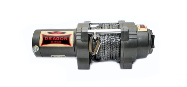 Troliu Dragon Winch Highlander 4500 HD cu cablu sintetic