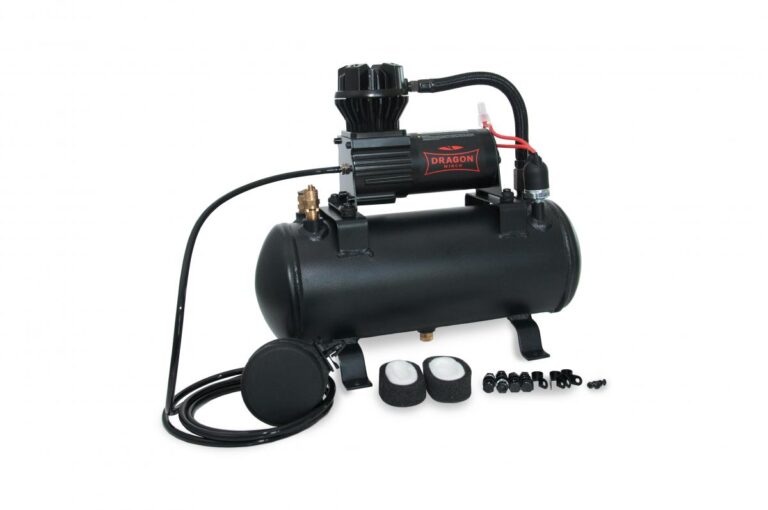 Compresor aer Dragon Winch seria profesionala 150 SHD cu rezervor