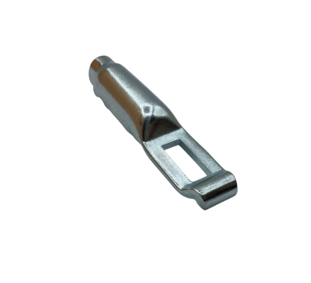 Tip: inel cablu de frână Aplicație: remorci cu frâne de inerție Număr de referință: 604262 Material: oțel galvanizat Instalare: compatibilă cu cablurile AL-KO Perfect pentru înlocuirea capetelor cablurilor de frână uzate sau deteriorate.