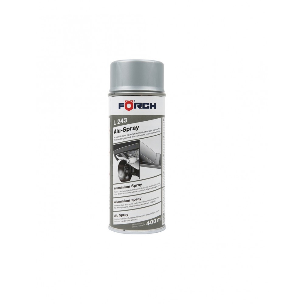 SPRAY PENTRU FINISAJ ȘI REPARAȚII ALUMINIU L243 SPRAY PENTRU FINISAJ ȘI REPARAȚII ALUMINIU L243