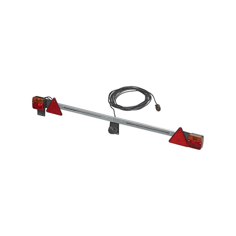 GRINĂ TELESCOPICĂ DE PROTECȚIE METALICĂ 140-200 cm + cablu 12 m