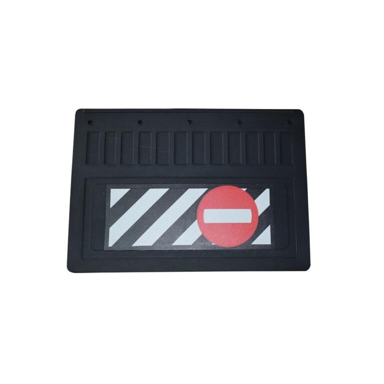 Apărătoare de noroi din cauciuc 400x290mm OBLIGATORIU / INTERZIS