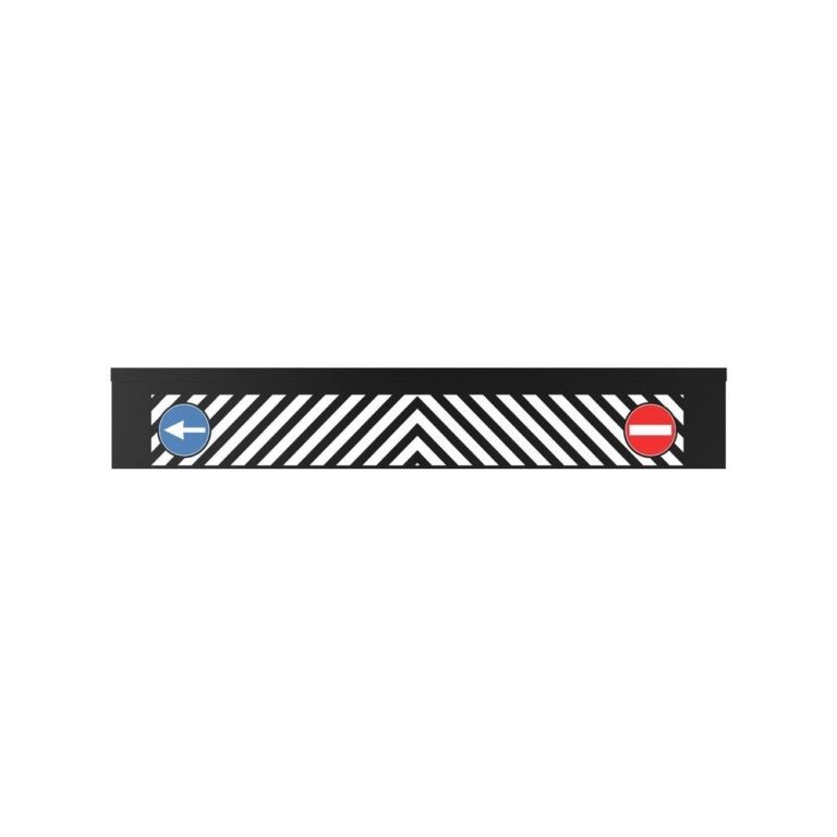 Apărătoare de noroi din PVC 2400x360mm ORDONANȚĂ / INTERDICȚIE DOMAR
