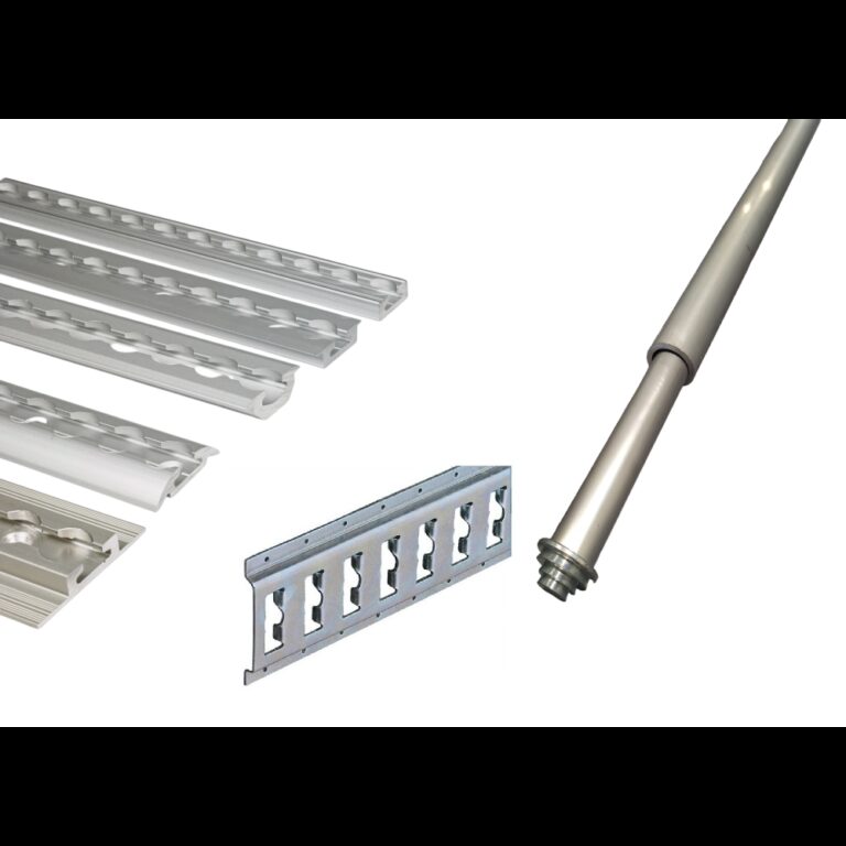 despărțitor telescopic din aluminiu