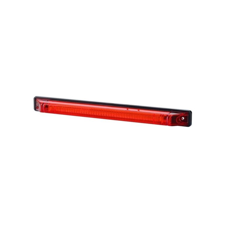 SEMNAL DE POZIȚIE LUNG H49 LED 12/24V ROȘU