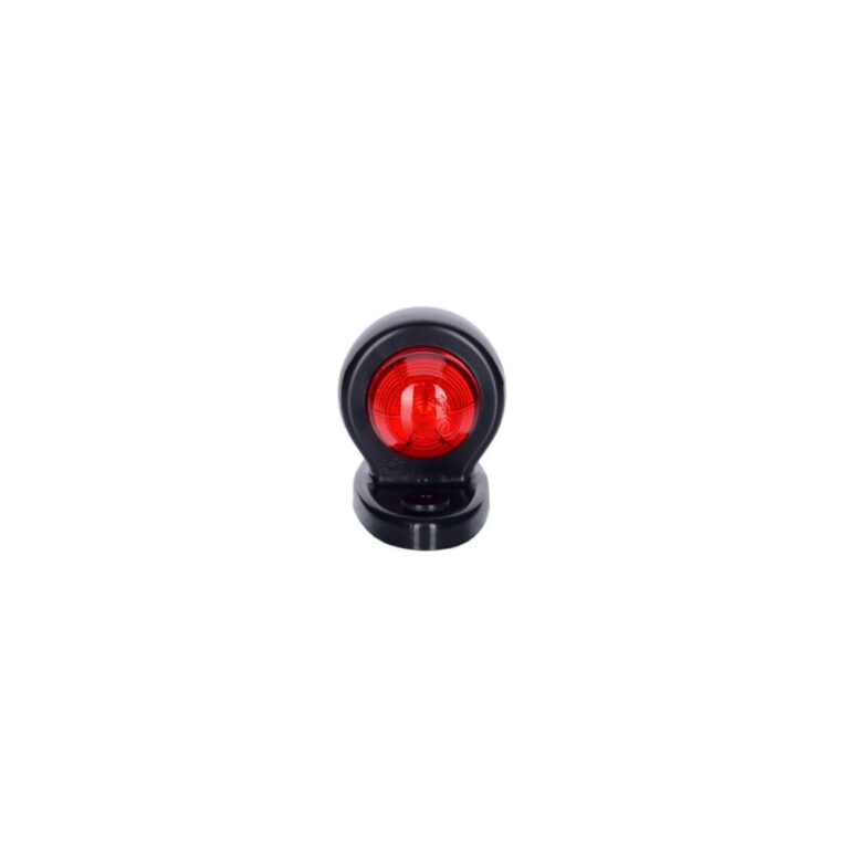 LAMPĂ DE GARNIȚĂ DIN CAUCIUC. LED ALB/ROȘU 12/24V 0.5M