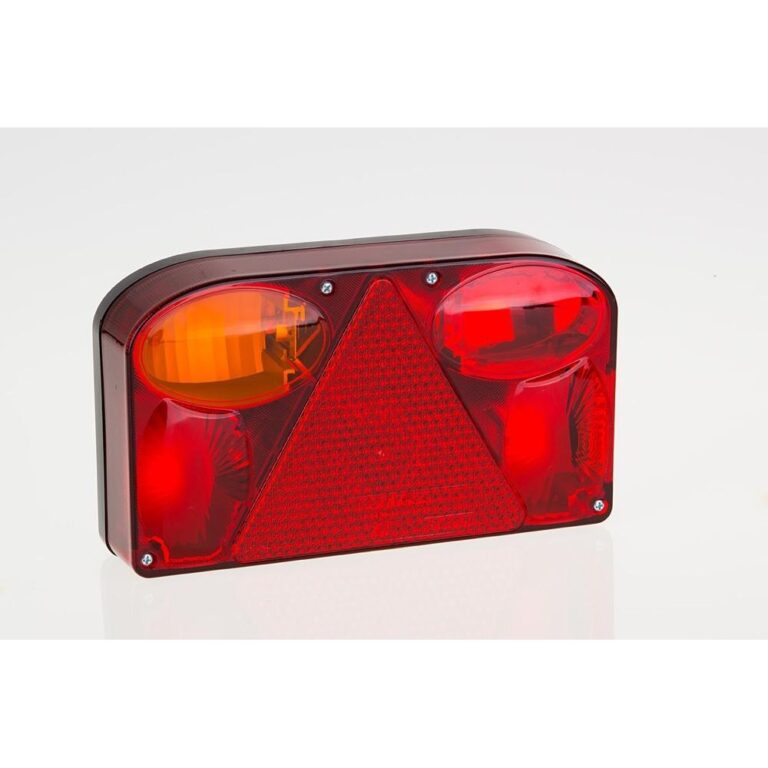 LAMPĂ SPATE STÂNGĂ CU TRIUNGHI REFLECTOR ȘI LAMPĂ DE CEAȚĂ