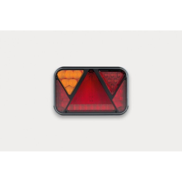 LAMPĂ SPATE UNIVERSALĂ stânga cu triunghi reflectorizant LED 12V