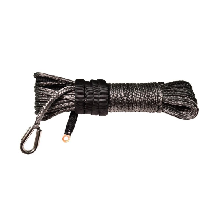 Coardă sintetică 5mm x 15m gri 2.44T QUAD ATV UTV