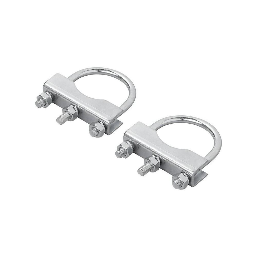 CLEME ROTUNDE TIP U 60/70 MM PENTRU SUPORT ROATĂ CU ARTICULARE - SET CLEME ROTUNDE TIP U 60/70 MM PENTRU SUPORT ROATĂ CU ARTICULARE - SET