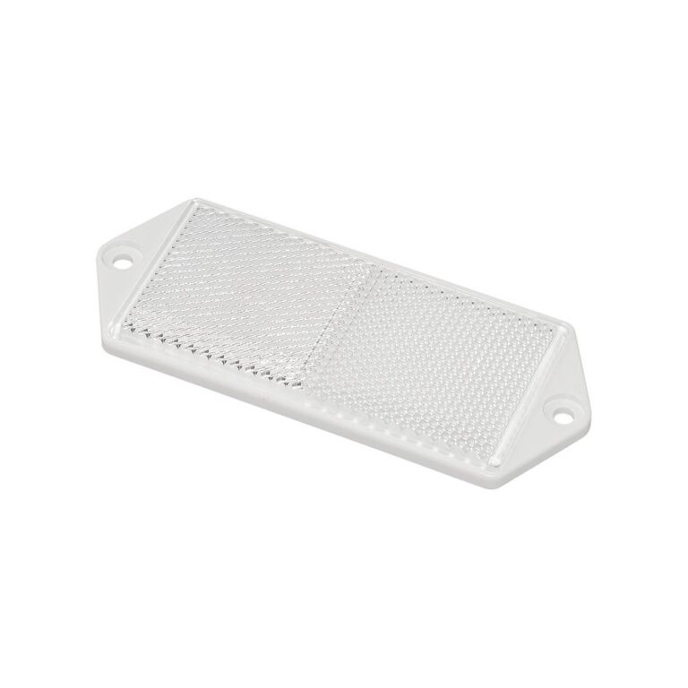REFLECTOR ALB 127X51 MM - ÎNȘURUBURIT