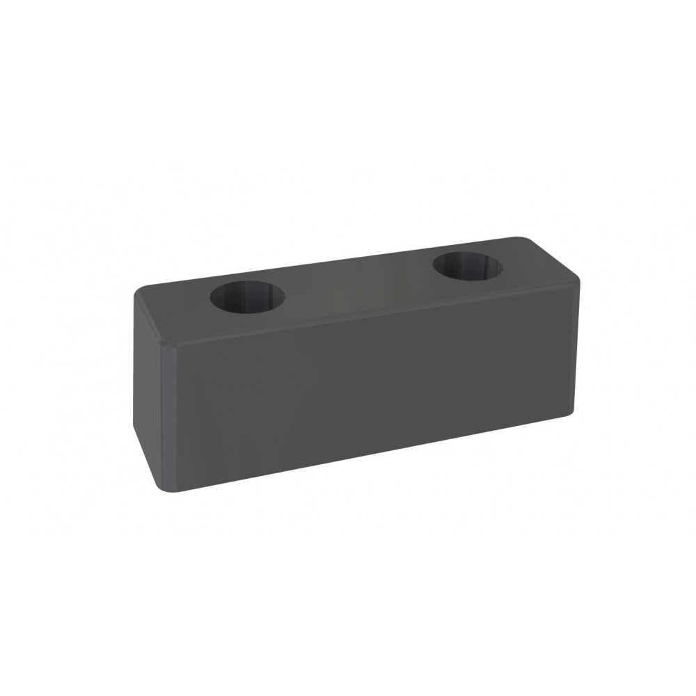 BARĂ DE PROTECȚIE DIN CAUCIUC 127X41X43 mm BARĂ DE PROTECȚIE DIN CAUCIUC 127X41X43 mm