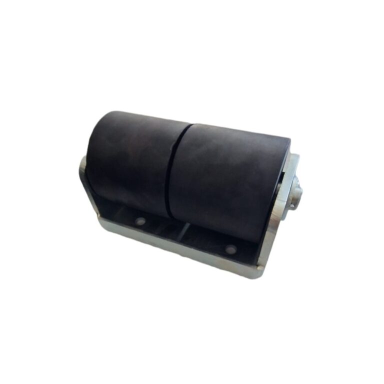 BARĂ DE PROTECȚIE DIN CAUCIUC-OȚEL CU 2 ROLE FI 100 x L 200 mm