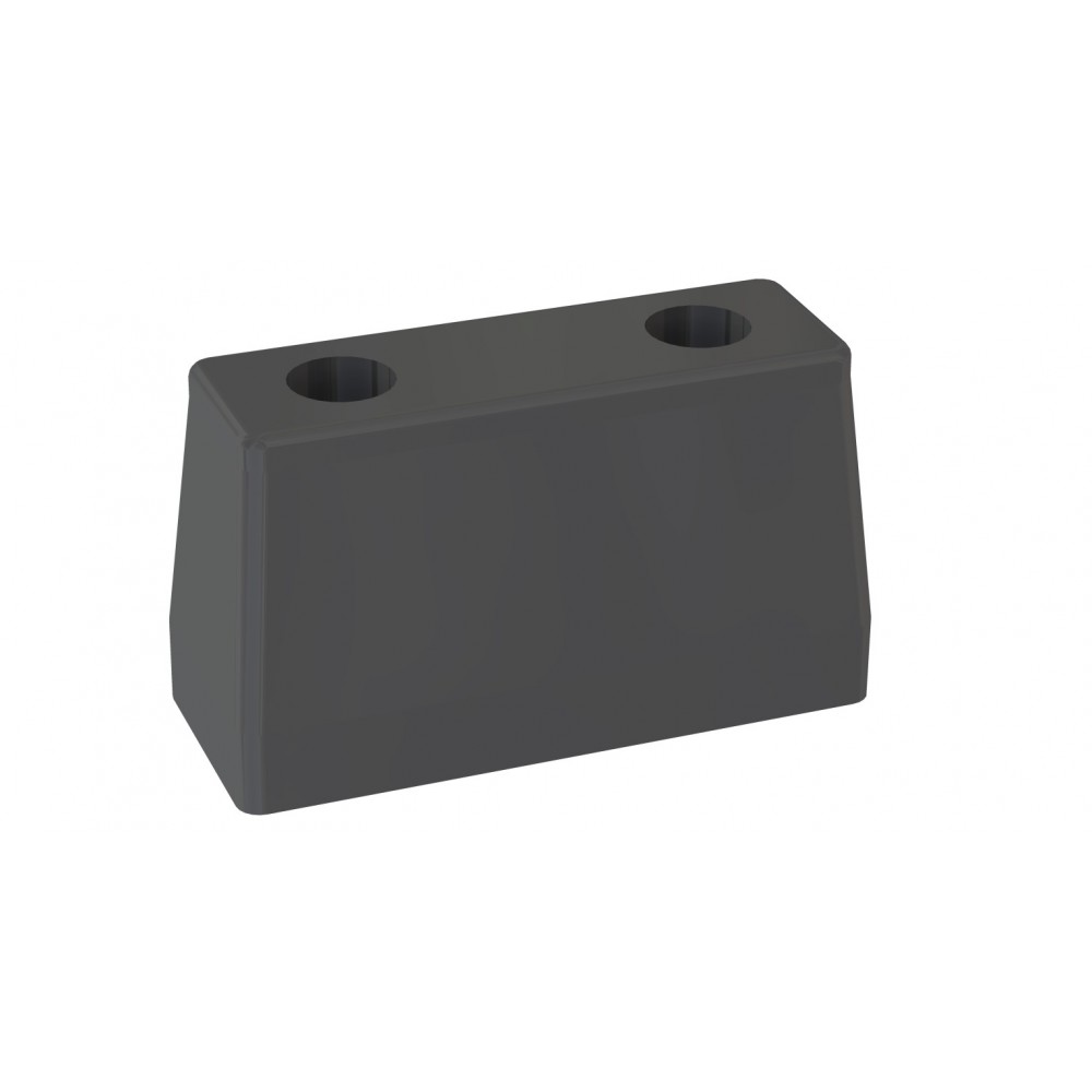 BARĂ DE PROTECȚIE DIN CAUCIUC 200X80X120H MM (CARGO-C012) BARĂ DE PROTECȚIE DIN CAUCIUC 200X80X120H MM (CARGO-C012)