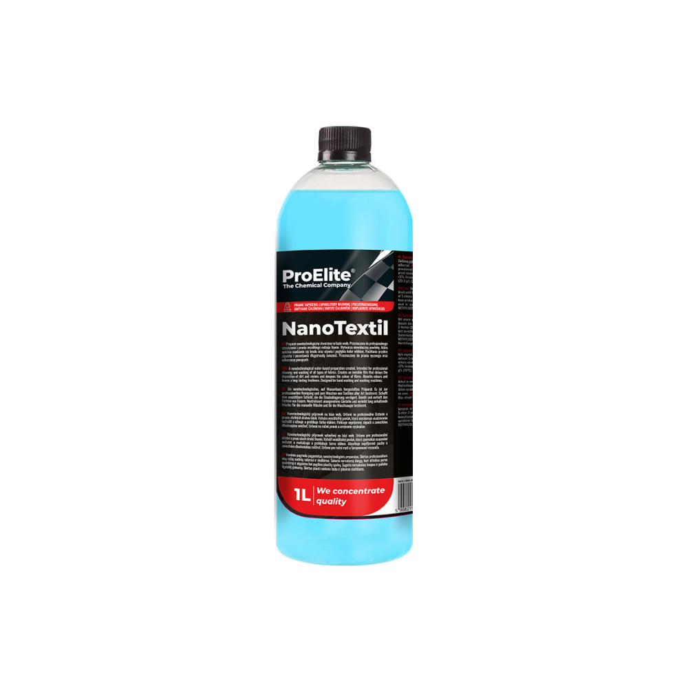 ProElite NANOTEXTIL 1L - lichid de spălare a tapițeriei cu nanoparticule ProElite NANOTEXTIL 1L - lichid de spălare a tapițeriei cu nanoparticule