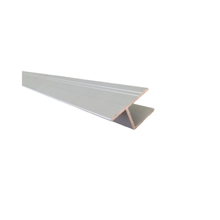 Profil de închidere "h" cu anod de aluminiu decalat