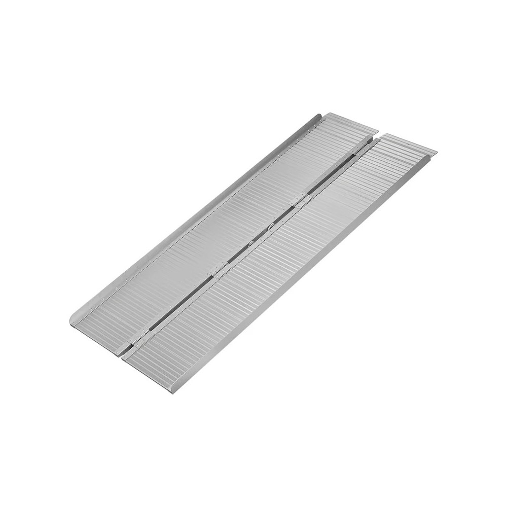 Rampă pliabilă din aluminiu pentru scaun cu rotile 183x73 cm Rampă pliabilă din aluminiu pentru scaun cu rotile 183x73 cm