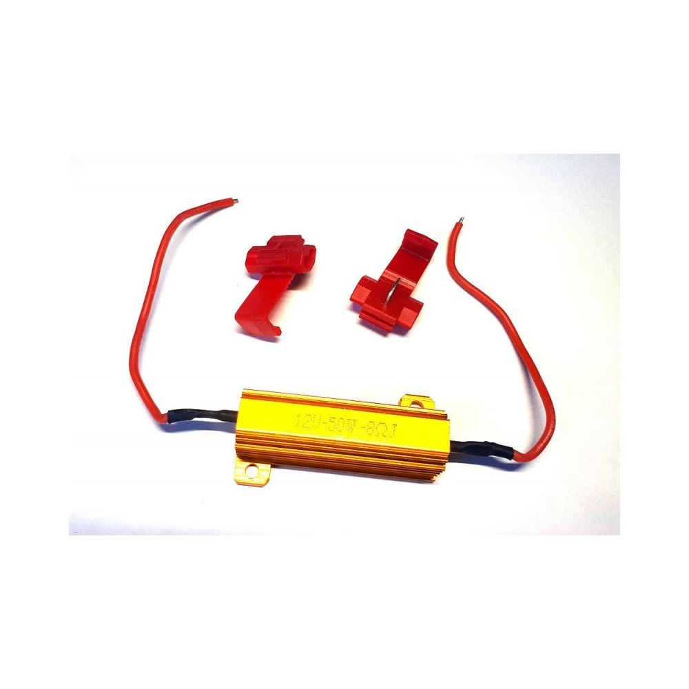 REZISTOR SEMNALIZARE PENTRU LĂMPI LED DE 12V REZISTOR SEMNALIZARE PENTRU LĂMPI LED DE 12V