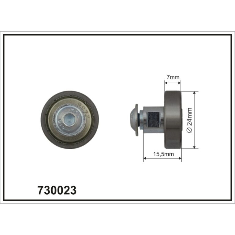 Rolă pentru acoperiș/cortină FI 24 L 15