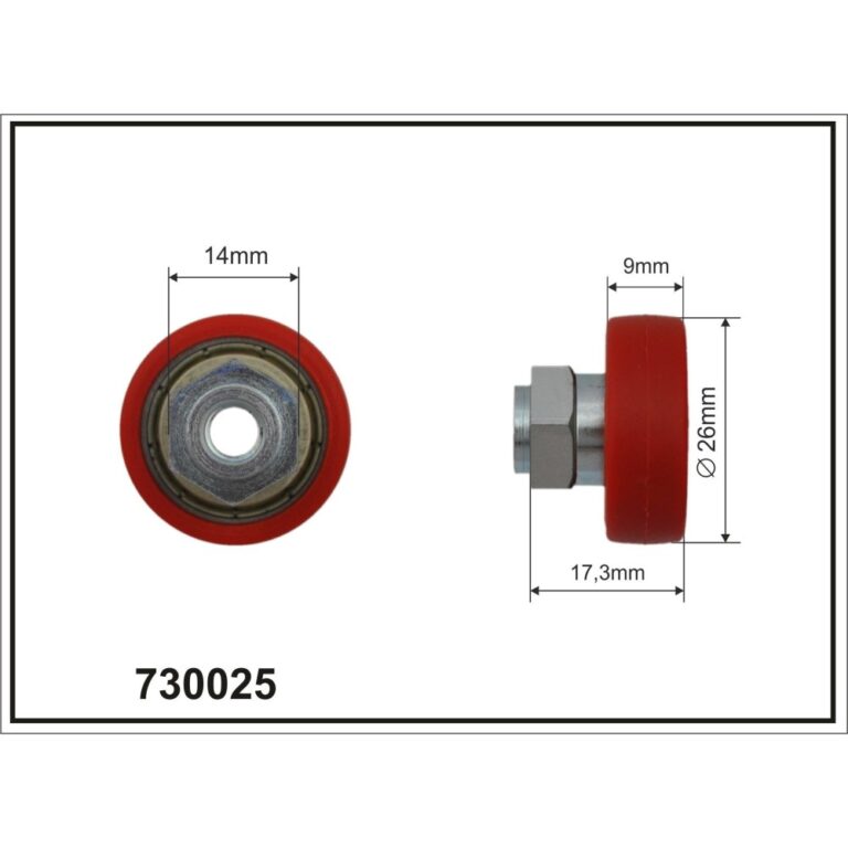 Rolă pentru acoperiș/cortină VERSUS FI 26 L 17