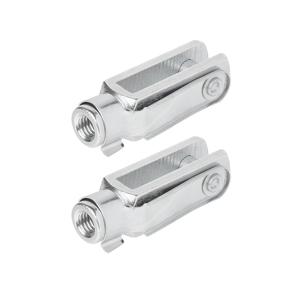 SUPORT CABLU DE FRÂNĂ CLEVIS M8 58mm CU SET DE 2 CLEME. SUPORT CABLU DE FRÂNĂ CLEVIS M8 58mm CU SET DE 2 CLEME.