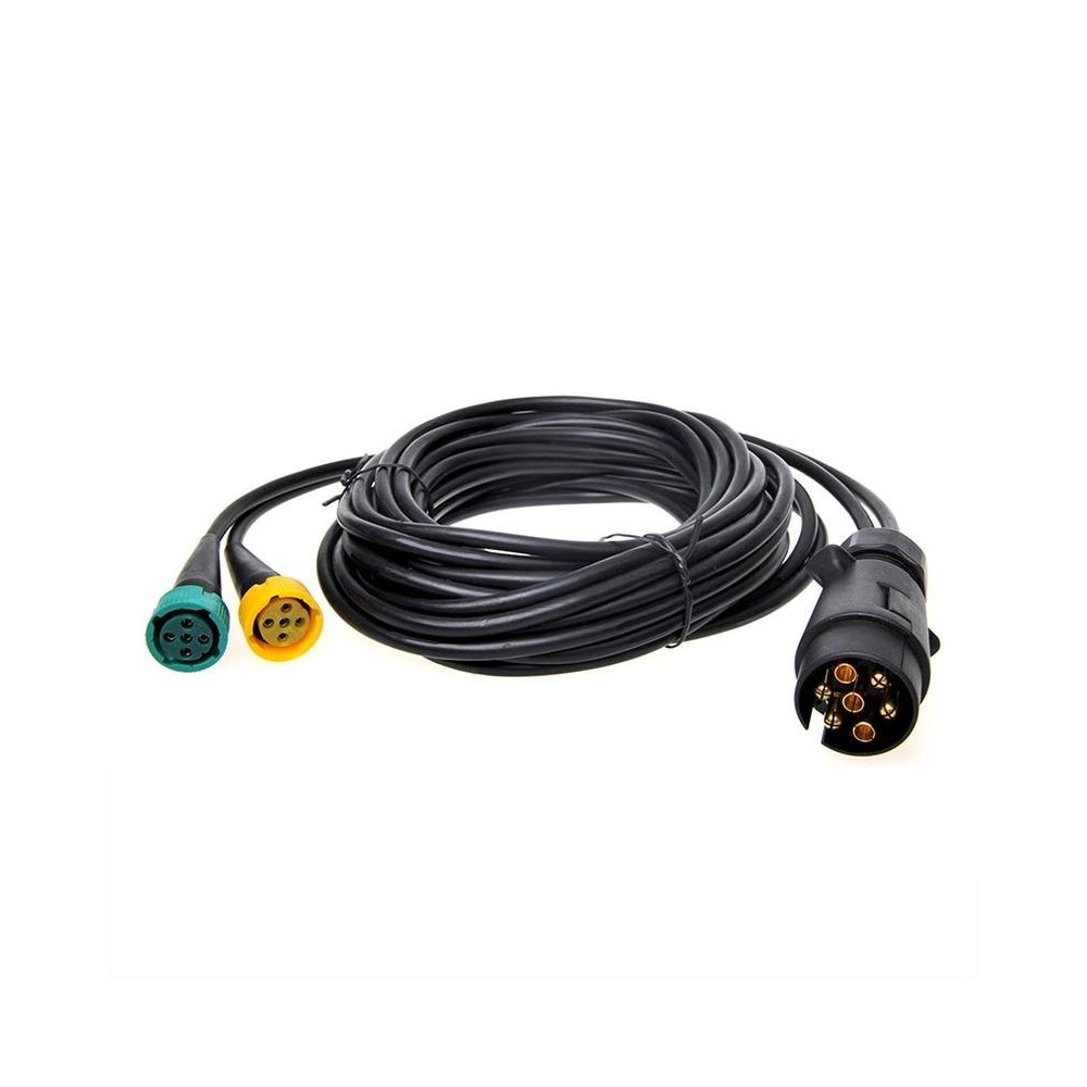 CABLAJ ELECTRIC PENTRU REMORCI UȘOARE 5 m ȘTECH CU 7 PINI / BAIONETĂ CU 5 PINI CABLAJ ELECTRIC PENTRU REMORCI UȘOARE 5 m ȘTECH CU 7 PINI / BAIONETĂ CU 5 PINI